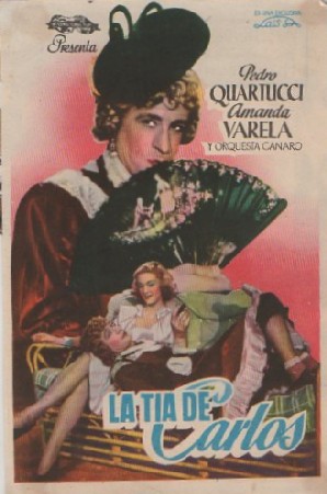 PROGRAMA DE CINE: LA TIA DE CARLOS