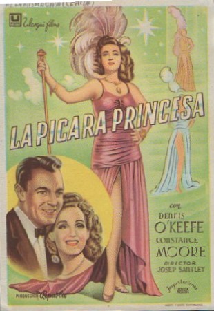 PROGRAMA DE CINE: LA PICARA PRINCESA