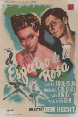 PROGRAMA DE CINE: EL ESPECTRO DE LA ROSA