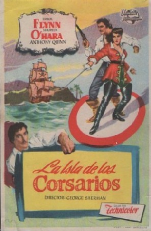 PROGRAMA DE CINE: LA ISLA DE LOS CORSARIOS