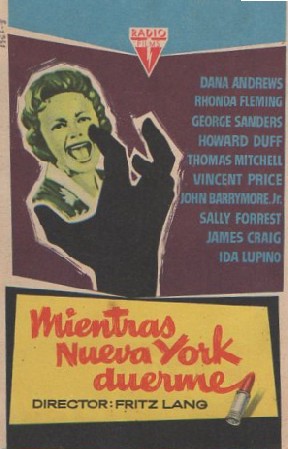 PROGRAMA DE CINE: MIENTRAS NUEVA YORK DUERME