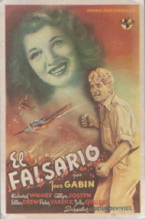 PROGRAMA DE CINE: EL FALSARIO