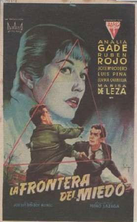 PROGRAMA DE CINE: LA FRONTERA DEL MIEDO
