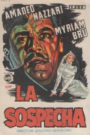 PROGRAMA DE CINE: LA SOSPECHA
