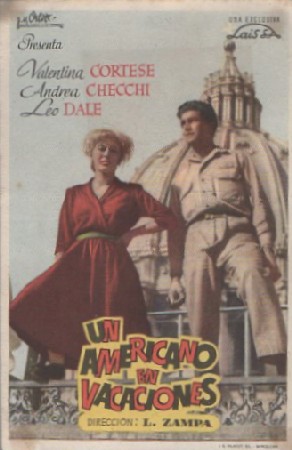 PROGRAMA DE CINE: UN AMERICANO EN VACACIONES