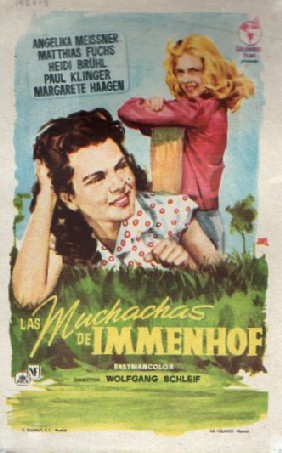 PROGRAMA DE CINE: LAS MUCHACHAS DE INMMENHOF