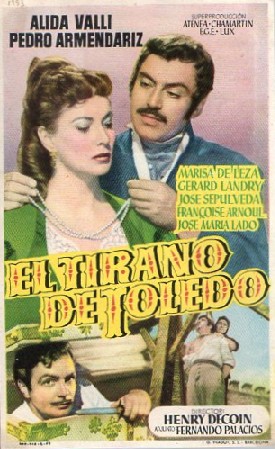 PROGRAMA DE CINE: EL TIRANO DE TOLEDO