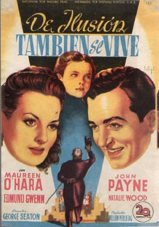 PROGRAMA DE CINE: DE ILUSIÓN TAMBIÉN SE VIVE