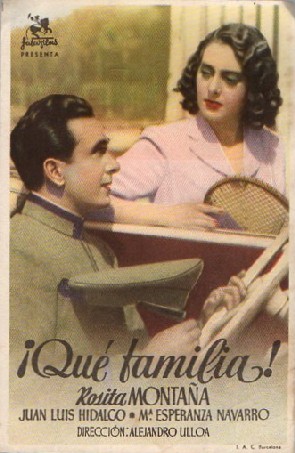 PROGRAMA DE CINE: ¡QUÉ FAMILIA!