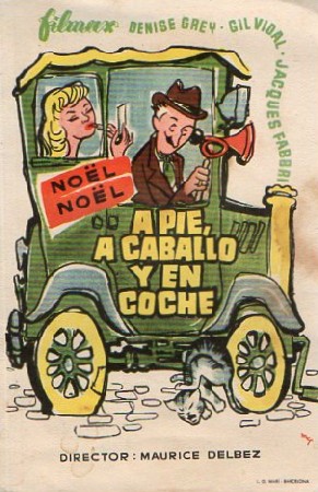 PROGRAMA DE CINE: A PIE, A CABALLO Y EN COCHE
