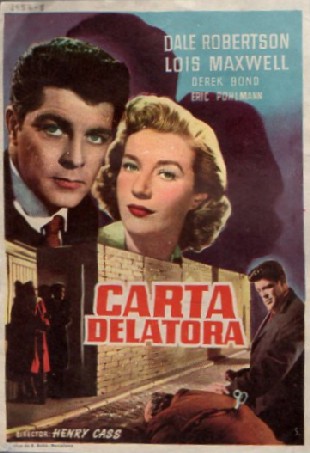 PROGRAMA DE CINE: CARTA DELATORA
