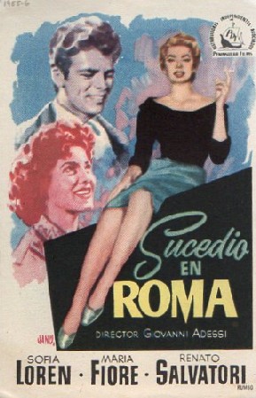 PROGRAMA DE CINE: SUCEDIÓ EN ROMA