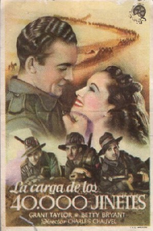 PROGRAMA DE CINE: LA CARGA DE LOS 40.000 JINETES