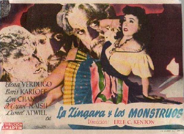 PROGRAMA DE CINE: LA ZÍNGARA Y LOS MONSTRUOS