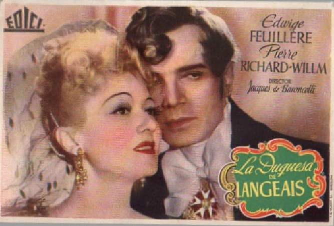 PROGRAMA DE CINE: LA DUQUESA DE LANGEAIS