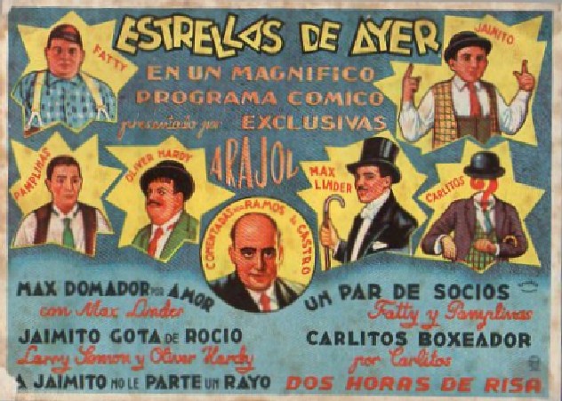 PROGRAMA DE CINE: ESTRELLAS DE AYER