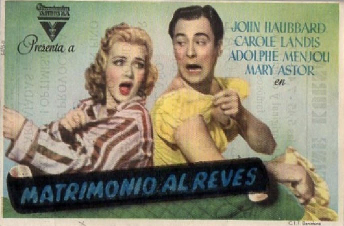 PROGRAMA DE CINE: MATRIMONIO AL REVES