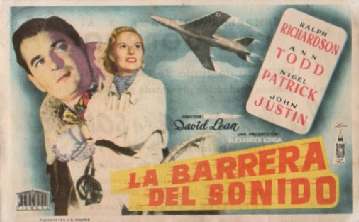 PROGRAMA DE CINE: LA BARRERA DEL SONIDO
