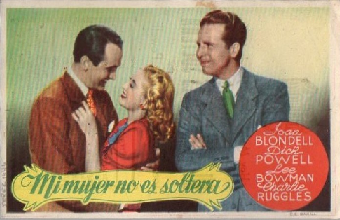 PROGRAMA DE CINE: MI MUJER NO ES SOLTERA