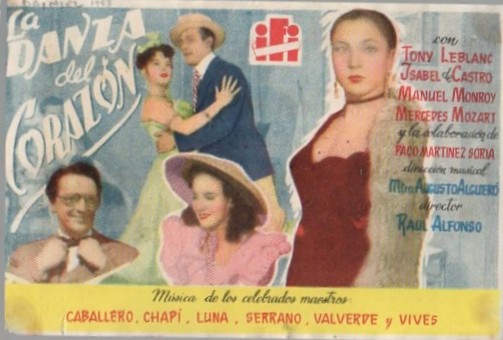 PROGRAMA DE CINE: LA DANZA DEL CORAZON