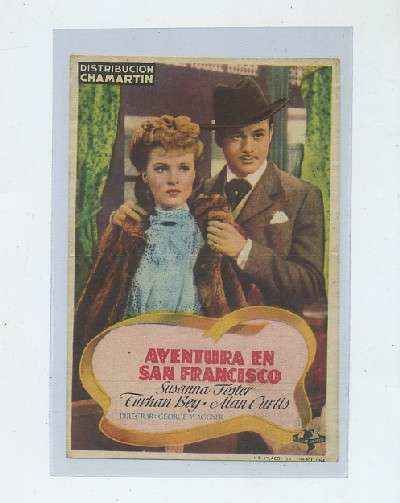 PROGRAMA DE CINE: AVENTURA EN SAN FRANCISCO