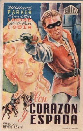 PROGRAMA DE CINE: CON CORAZÓN Y ESPADA