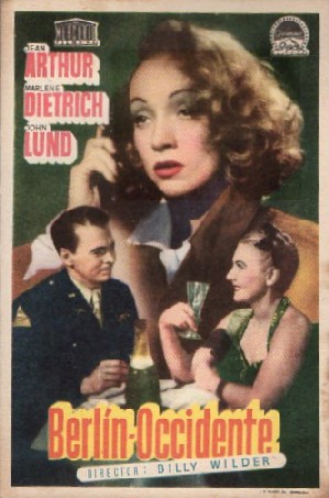 PROGRAMA DE CINE: BERLÍN-OCCIDENTE