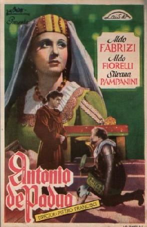 PROGRAMA DE CINE: ANTONIO DE PADUA