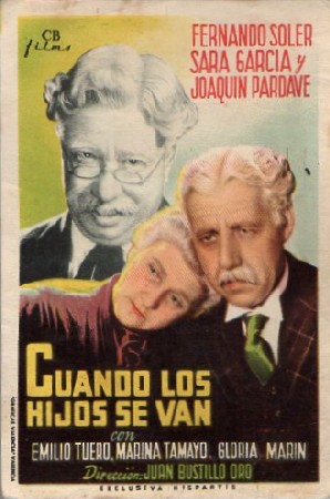 PROGRAMA DE CINE: CUANDO LOS HIJOS SE VAN