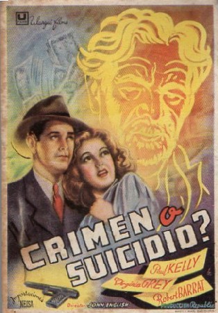 PROGRAMA DE CINE: CRIMEN O SUICIDIO