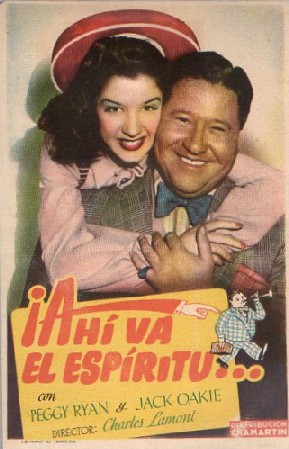 PROGRAMA DE CINE: ¡AHÍ VA EL ESPÍRITU…!