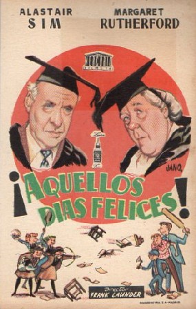 PROGRAMA DE CINE: ¡AQUELLOS DÍAS FELICES!