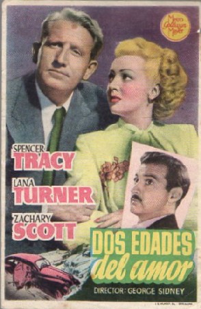 PROGRAMA DE CINE: DOS EDADES DEL AMOR