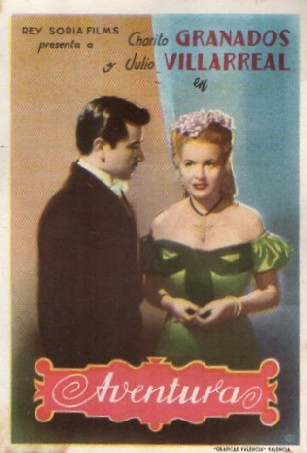 PROGRAMA DE CINE: AVENTURAS