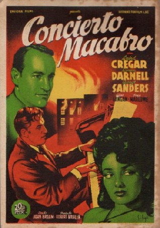 PROGRAMA DE CINE: CONCIERTO MACABRO