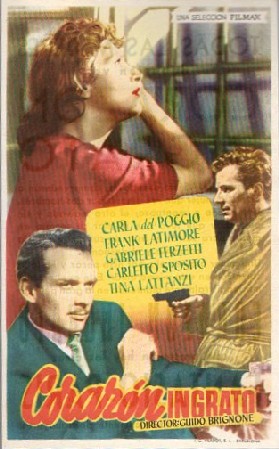 PROGRAMA DE CINE: CORAZÓN INGRATO