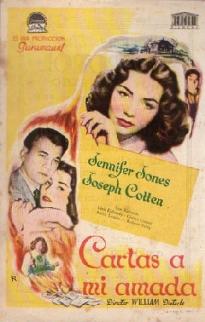 PROGRAMA DE CINE: CARTAS A MI AMADA