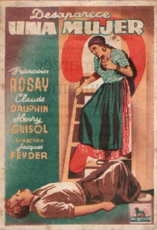 PROGRAMA DE CINE: DESAPARECE UNA MUJER