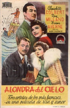 PROGRAMA DE CINE: ALONDRA DEL CIELO