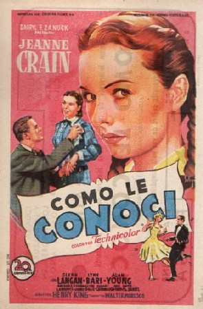 PROGRAMA DE CINE: COMO LE CONOCI