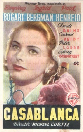 PROGRAMA DE CINE: CASABLANCA