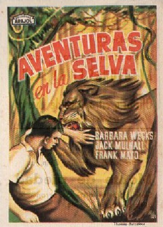 PROGRAMA DE CINE: AVENTURAS EN LA SELVA