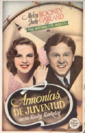 PROGRAMA DE CINE: ARMONIAS DE JUVENTUD
