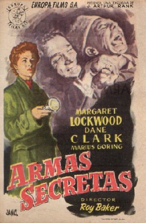 PROGRAMA DE CINE: ARMAS SECRETAS
