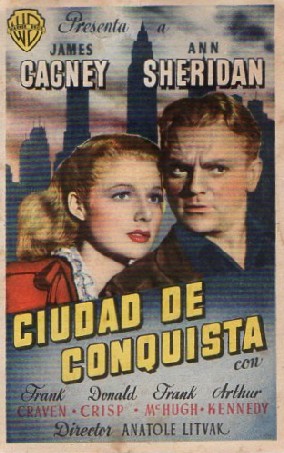 PROGRAMA DE CINE: CIUDAD DE CONQUISTA