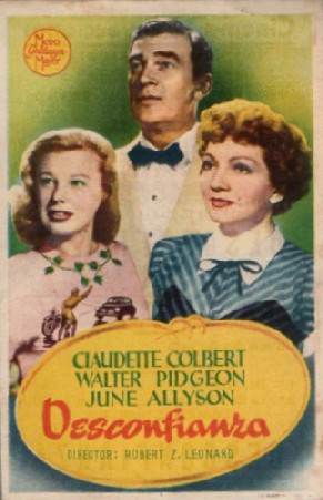 PROGRAMA DE CINE: DESCONFIANZA
