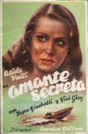 PROGRAMA DE CINE: AMANTE SECRETA