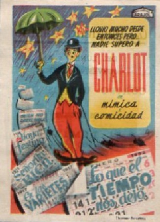 PROGRAMA DE CINE: CHARLOT. MIMICA Y COMICIDAD