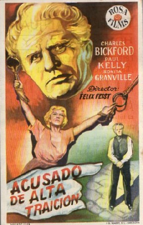 PROGRAMA DE CINE: ACUSADO DE ALTA TRAICION