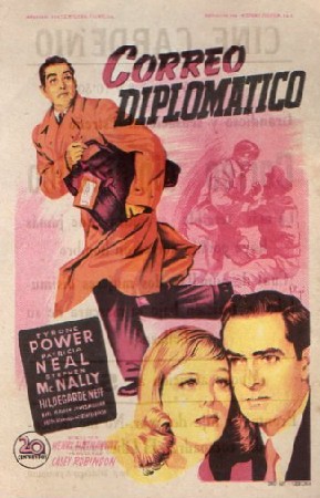PROGRAMA DE CINE: CORREO DIPLOMÁTICO